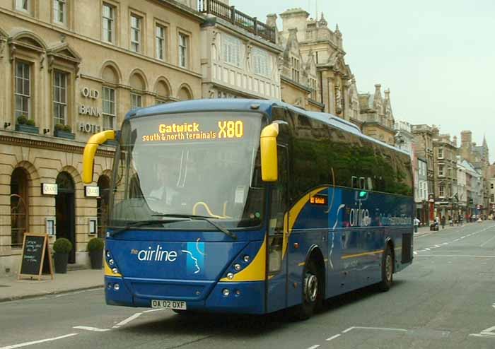 Oxford airline Volvo B12B Jonckheere Mistral 29